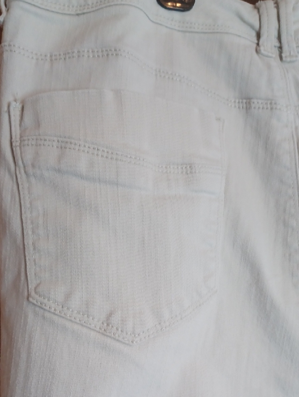 Gloria Vanderbilt "Sasha" Skimmer Sz. 16. L.16.5".R.11.5". W.38". Silver Buttons - Picture 5 of 11